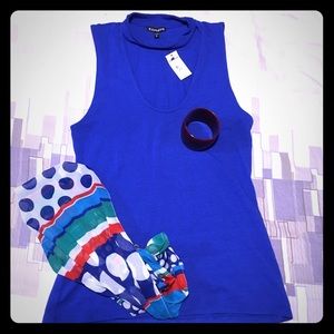 Express Cut-Out Choker Tank NWT M